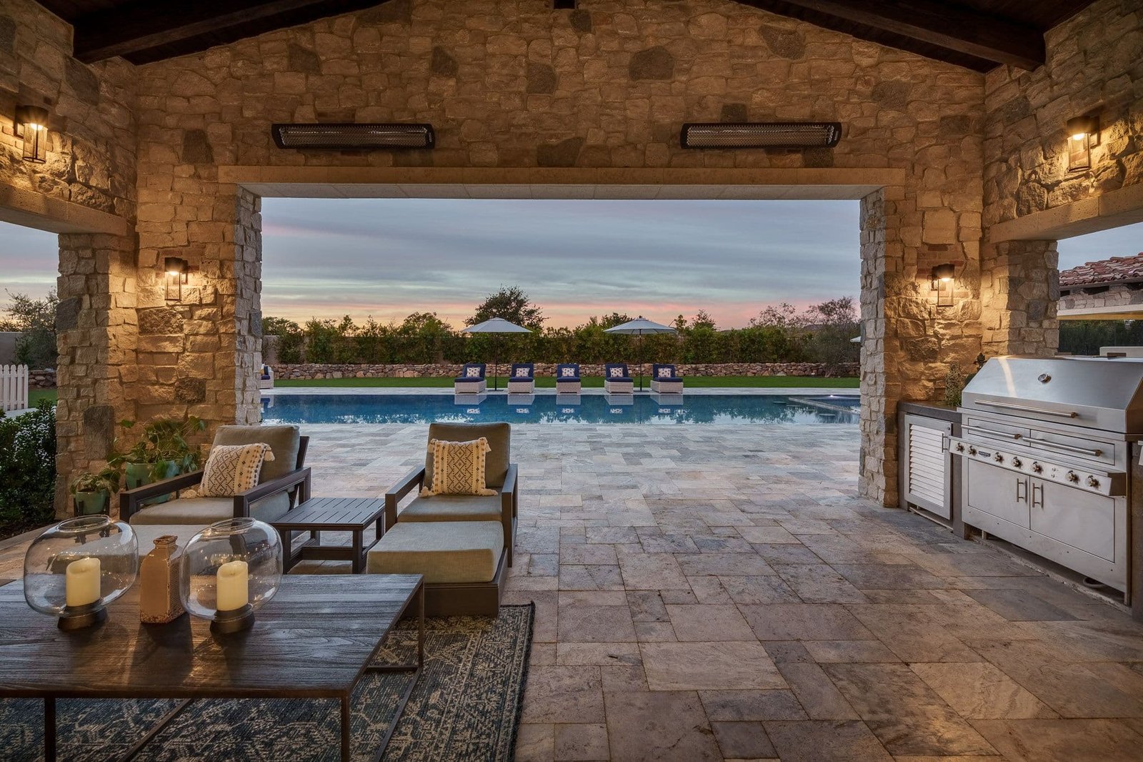 Hexagon Design + Build outdoor living space project in San Diego