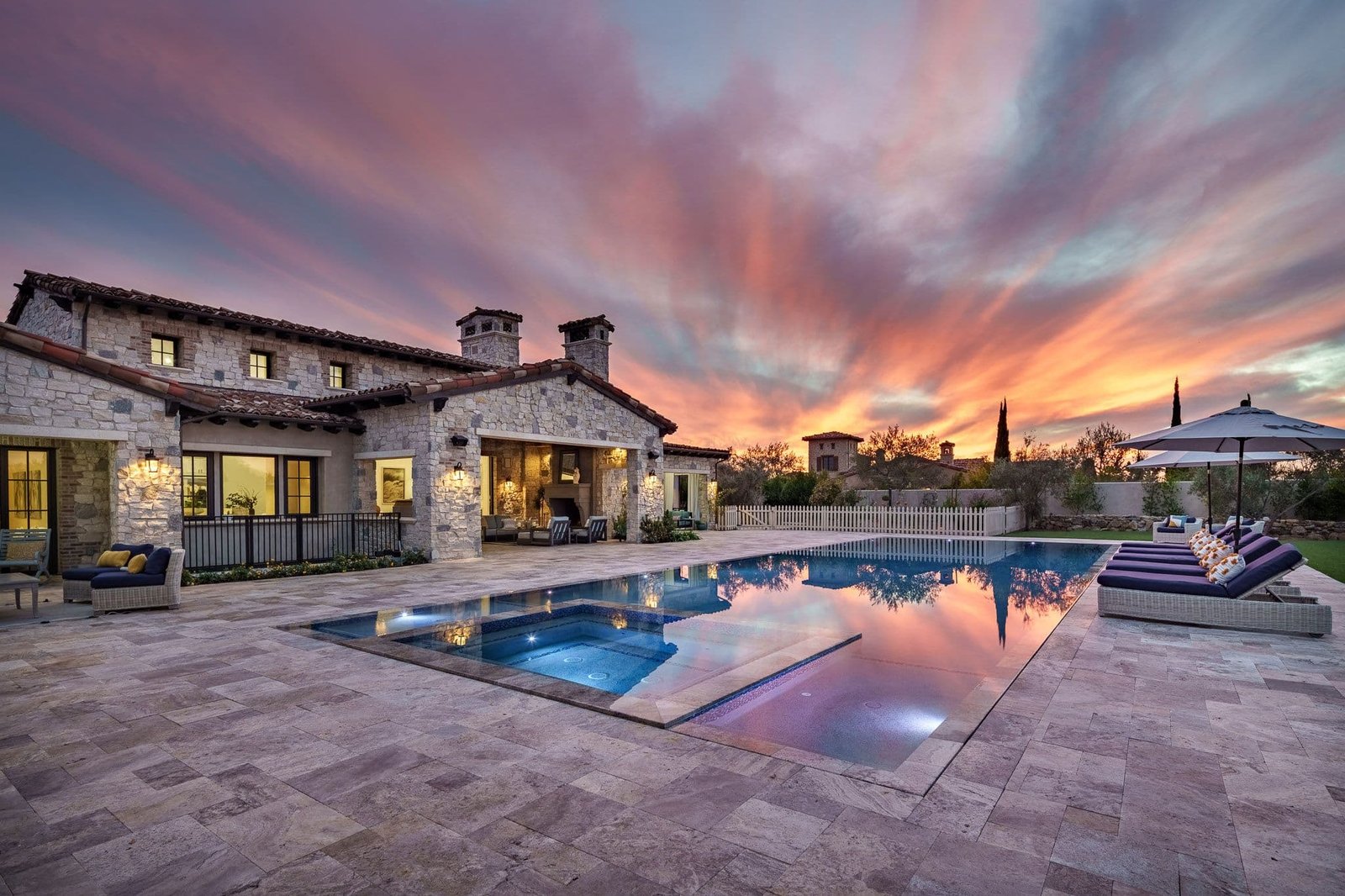 Hexagon Design + Build outdoor living space project in San Diego