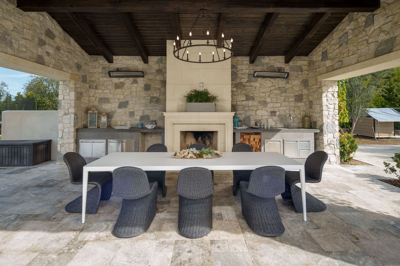 Hexagon Design + Build outdoor living space project in San Diego