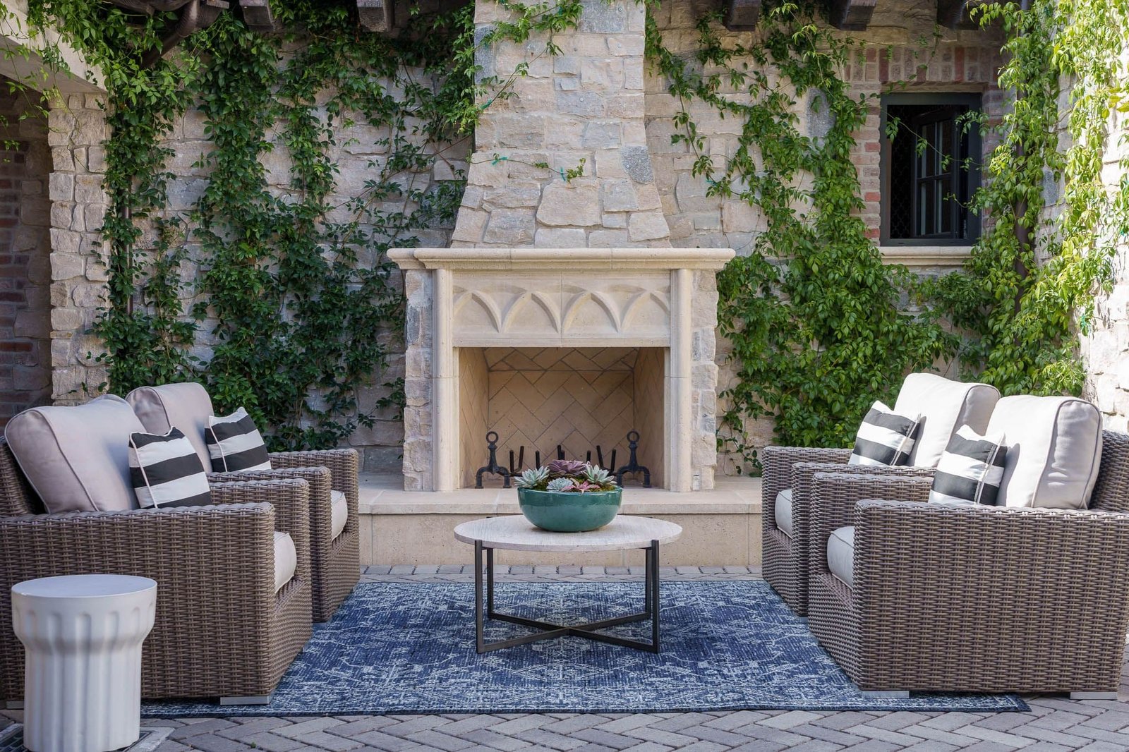 Hexagon Design + Build outdoor living space project in San Diego